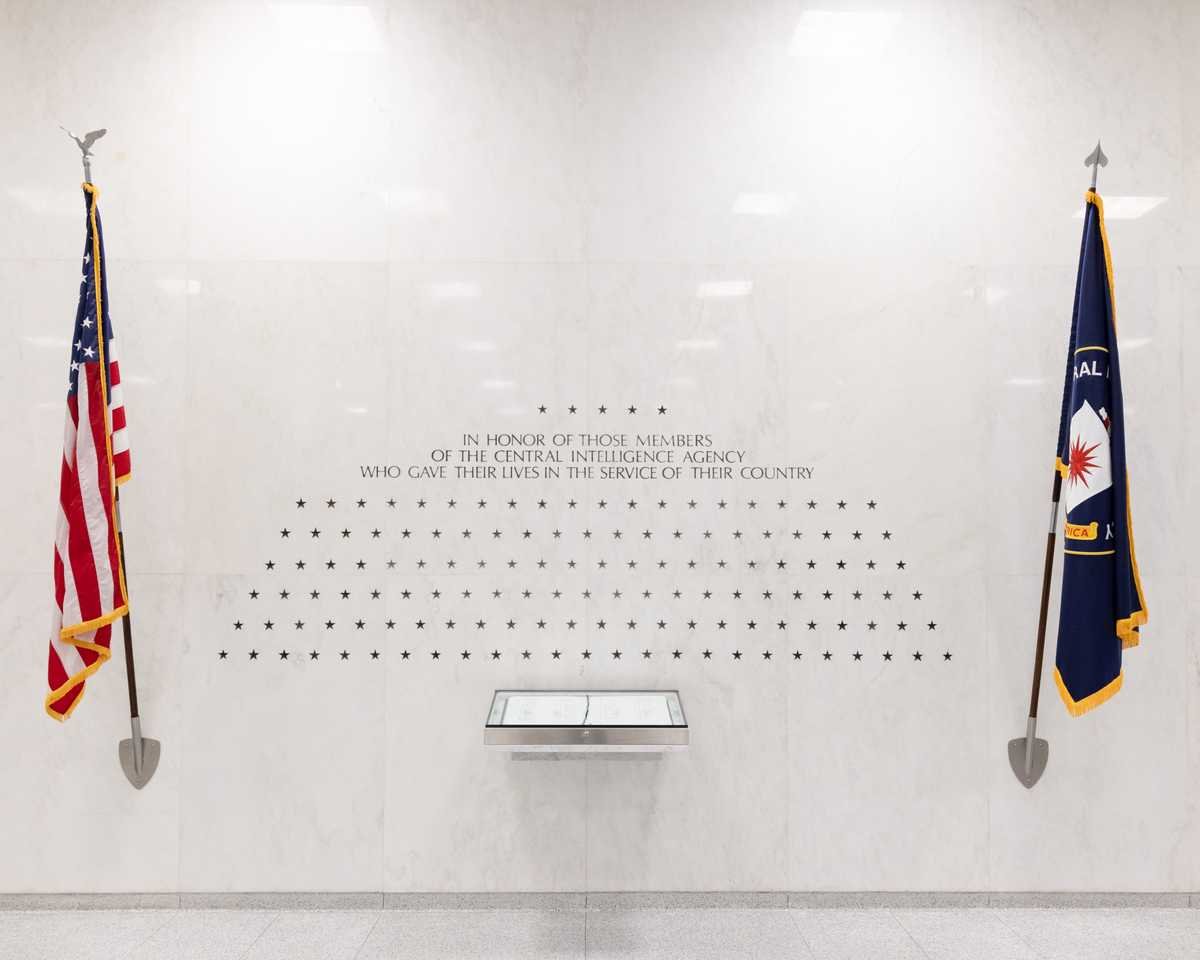 CIA memorial wall Gregory Keough