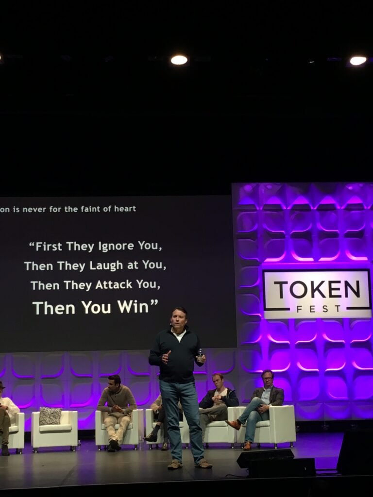 Gregory Keough at Tokenfest